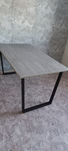 Деревянный стол Лота Лофт 120x75 дуб крафт табачный / черный матовый фото покупателя 374