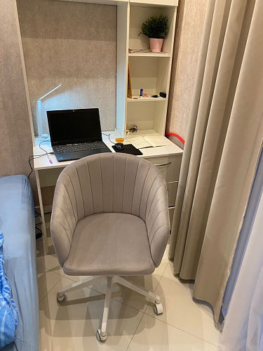 Компьютерное кресло Тибо сиреневый фото покупателя 77