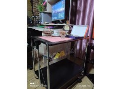 Столик сервировочный SC-5119 складной черный фото покупателя 12