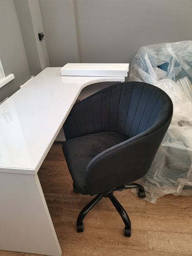 Компьютерное кресло Тибо 01 светло-коричневый / черный фото покупателя 165