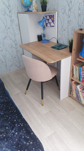 Стул на металлокаркасе Gabi wine red / black фото покупателя 56