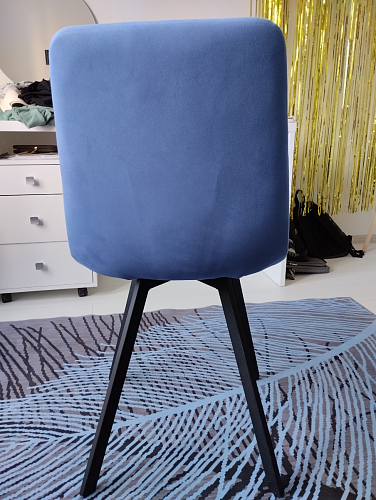 Комплект стульев Чилли 4 шт темно-серый / черный фото покупателя 115