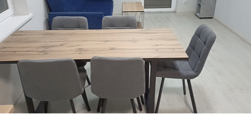 Комплект стульев Чилли 4 шт темно-серый / черный фото покупателя 529