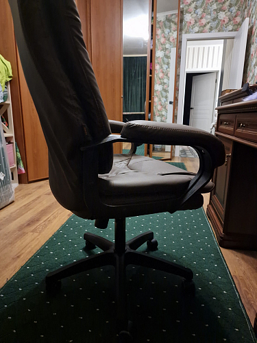 Компьютерное кресло Comfort lux серый фото покупателя 96