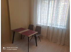 Стол Тринити Лофт 120 32 мм бетон / черный матовый фото покупателя 458