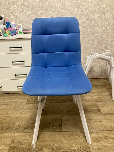 Комплект стульев Чилли 2 шт бежевый / черный фото покупателя 578