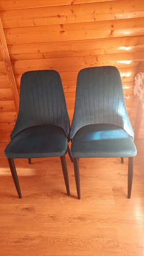 Стул на металлокаркасе Kora black / gray фото покупателя 319