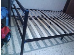 Односпальная кровать Фади 80х200 черная фото покупателя 747