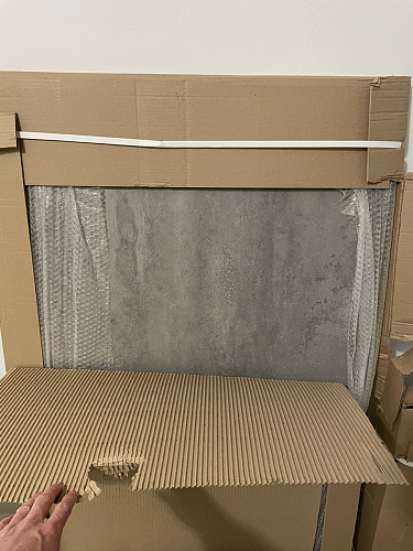 Стол раскладной Лота Лофт 120 25 мм юта / черный матовый фото покупателя 962