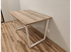 Деревянный стол Барон О 200 х 90 черная пленка шагрень / белый фото покупателя 53