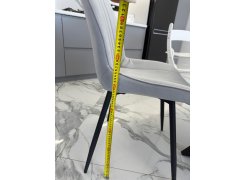 Стул на металлокаркасе Вейв темно-серый / черный фото покупателя 201