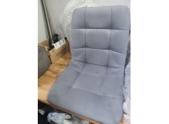 Стул на металлокаркасе Чилли светло-серый / черный фото покупателя 539