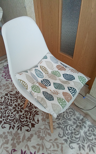 Стул Cindy Eames mod. 001 khaki / natural фото покупателя 283