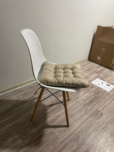 Стул Cindy Eames mod. 001 white / natural фото покупателя 51