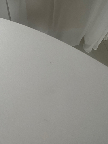 Деревянный стол Барон О 200 х 90 белая пленка шагрень / черный фото покупателя 62