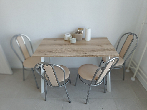 Стол Тринити Лофт 120 25 мм черный матовый / юта фото покупателя 122