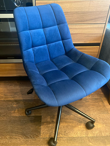 Компьютерное кресло Честер экокожа бежевая / белый фото покупателя 29