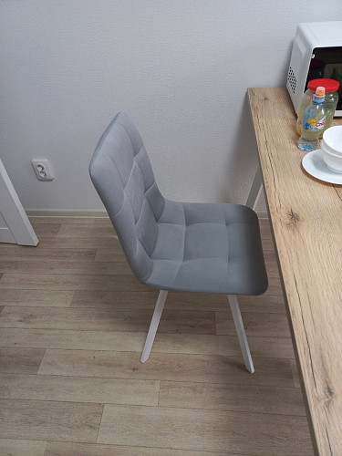 Стул на металлокаркасе Чилли бирюзовый / черный фото покупателя 1429