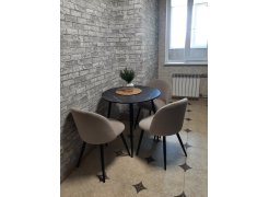 Стул на металлокаркасе Gabi 1 light purple / black фото покупателя 258