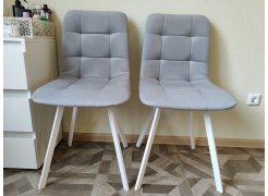 Стул на металлокаркасе Чилли розовый / черный каркас фото покупателя 446