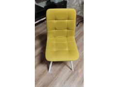 Стул на металлокаркасе Чилли горчичный / белый фото покупателя 200