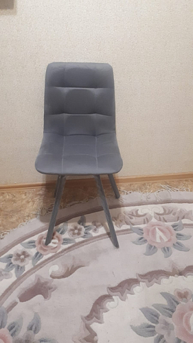 Стул на металлокаркасе Чилли зеленый / черный фото покупателя 800