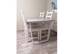 Стол Лота Лофт 140 25 мм черный матовый / бетон фото покупателя 84