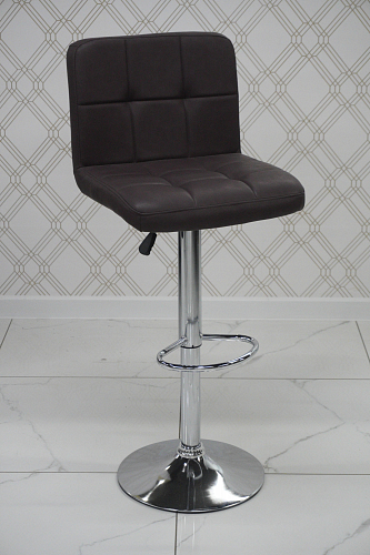 Барный стул Paskal black / chrome из шоурума 2
