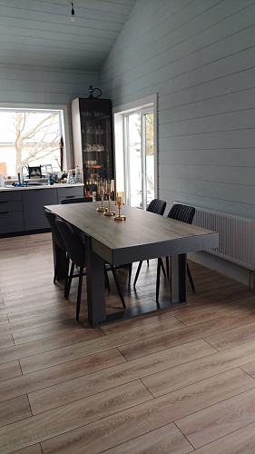 Стул на металлокаркасе Седа К кирпичный / черный фото покупателя 156