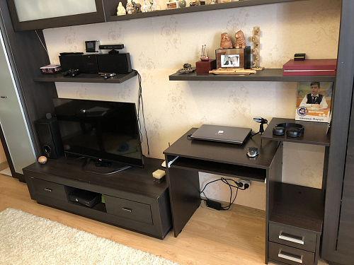 Компьютерный стол Джаз-24 левый дуб молочный фото покупателя 195