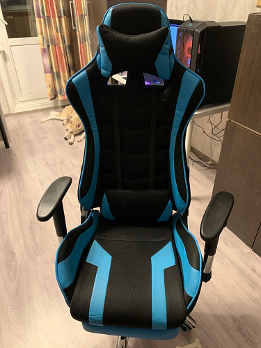 Компьютерное кресло Kano 1 light blue / black фото покупателя 50