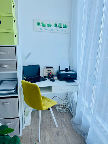 Стул на металлокаркасе Чилли К светло-серый велюр / черный каркас фото покупателя 788