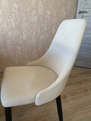 Стул на металлокаркасе Kora green / black фото покупателя 309