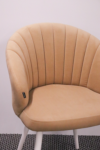 Стул на металлокаркасе Бэнбу velutto 20 / черный  из шоурума 4