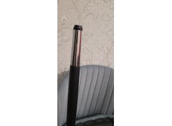 Стул на металлокаркасе Gabi 1 бежевый / черный с серебряными наконечниками фото покупателя 737