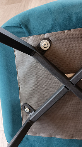 Комплект стульев Чилли 2 шт бежевый / черный фото покупателя 1235