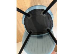 Стул на металлокаркасе Gabi 1 light purple / black фото покупателя 375