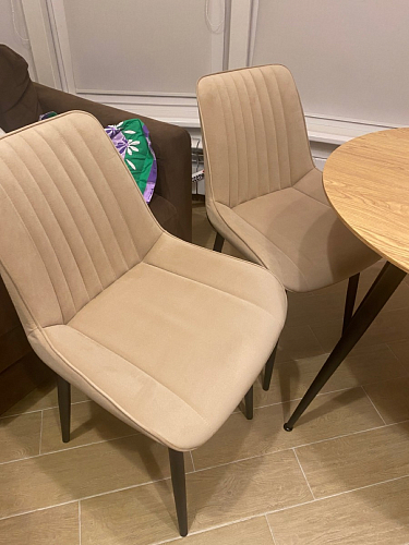 Комплект стульев Седа К 4 шт латте / черный фото покупателя 23