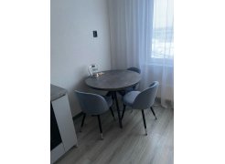 Стул на металлокаркасе Gabi 1 light purple / black фото покупателя 744