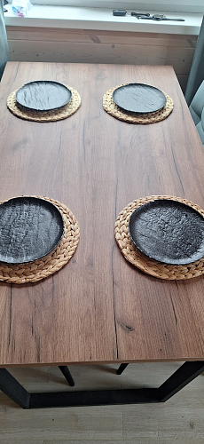 Стол Лота Лофт 140 25 мм черный матовый / бетон фото покупателя 768