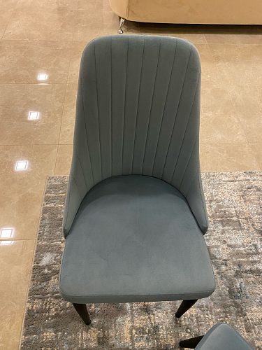 Стул на металлокаркасе Kora dark gray / black фото покупателя 140