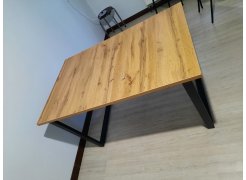 Стол Лота Лофт 120 25 мм сабия / черный матовый фото покупателя 654