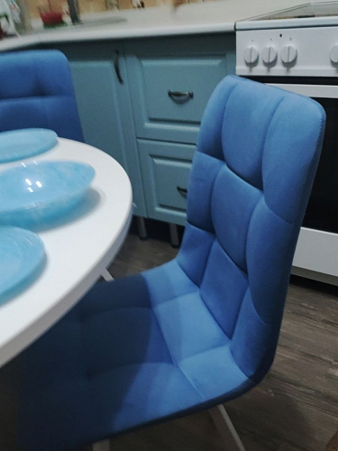 Комплект стульев Чилли 2 шт бежевый / черный фото покупателя 1190