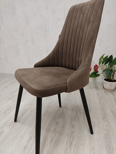 Стул на металлокаркасе Нараян velutto 23 / черный фото покупателя 13