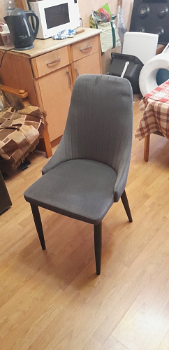 Стул на металлокаркасе Kora light blue / white фото покупателя 231