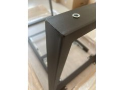 Стол Лота Лофт 140 25 мм юта / белый матовый фото покупателя 891