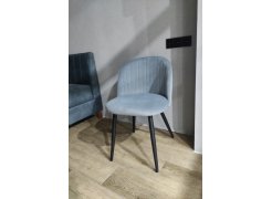 Стул на металлокаркасе Gabi 1 light purple / black фото покупателя 861