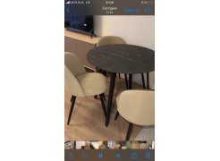 Стул на металлокаркасе Gabi blue / black фото покупателя 352