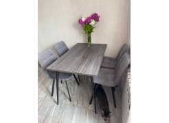 Стул на металлокаркасе Чилли горчичный / белый фото покупателя 371