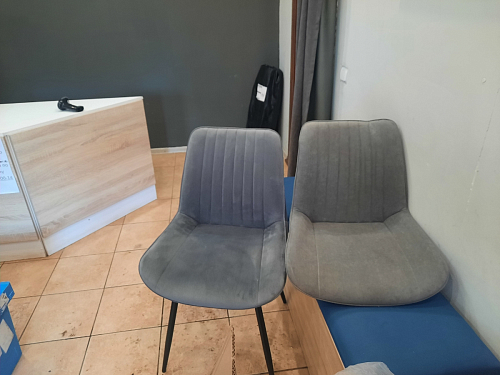 Комплект стульев Вейв 4 шт светло-серый / черный фото покупателя 169